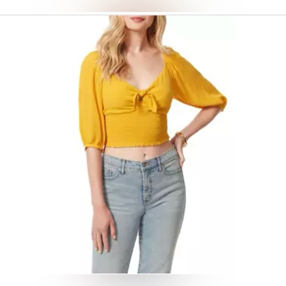 Jessica Simpson Carey Top & Kelsie Skirt in Golden Rod - Picture 10 of 10